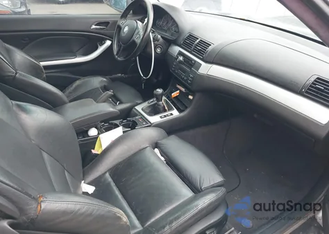 2001 BMW 330Ci from USA, damaged, VIN WBABN53411JU23247